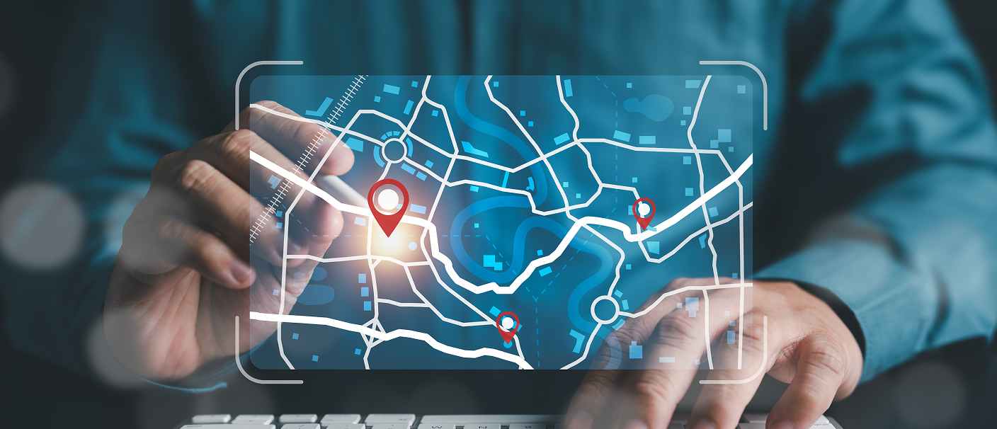 Localização em tempo quase real