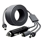 Carregador veicular conexão tripla (12/24 V DC)