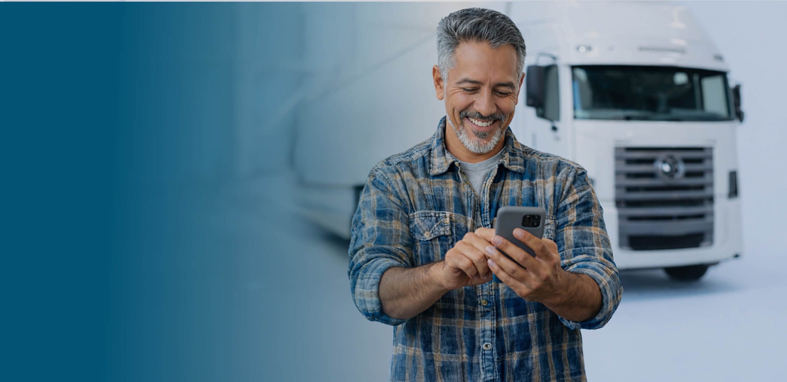 Gerencie sua jornada, acompanhe seu desempenho e dirija com mais segurança. <span>Tudo direto do celular.</span>